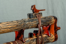 American Hardwood Native American Flute, Minor, Mid G-4, #N28Da (7)